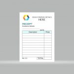 Receipt Book A5 Size multi color