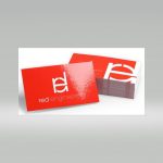 Gloss Lamination visiting card